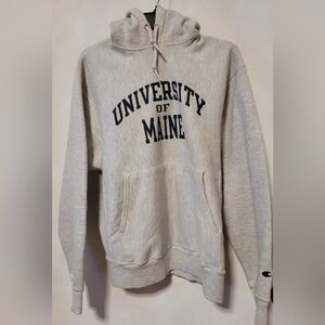 Champion Gray University of Maine Hoodie